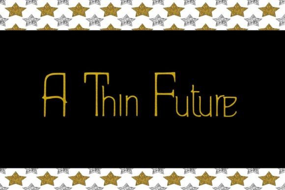 A Thin Future Typeface for Modern Editorial Design
