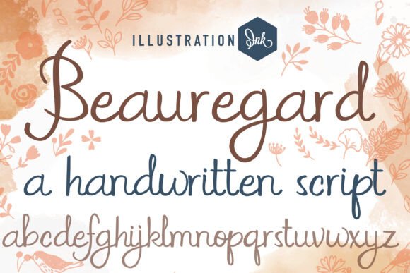 Beauregard: A Handcrafted Script Font for Web Design