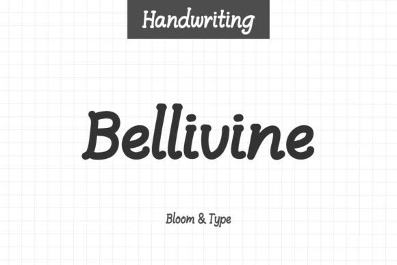 Bellivine: A Warm Handwritten Font for Makers