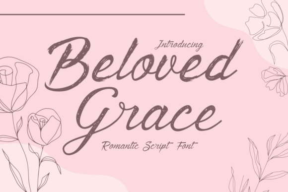 Beloved Grace: A Romantic Script Typeface for Web Design