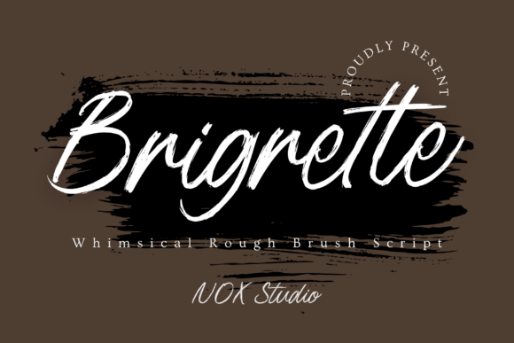Brigrette Font: Wild Script for Makers