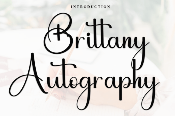 Brittany Autography: A Warm Typeface for Editors