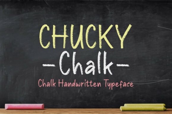 Chucky Chalk Font for Bold Campaigns