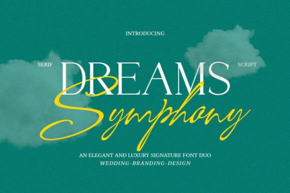Dreams Symphony Duo Typeface for Editorial Design