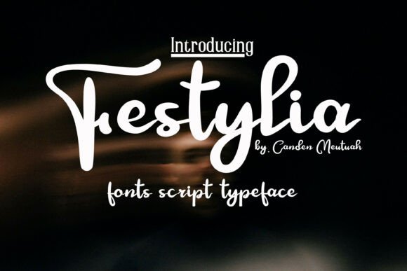 Festylia: A Script Font for Modern Web Design