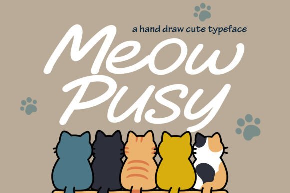 Meow Pusy: The Script Font for Scroll-Stopping Content