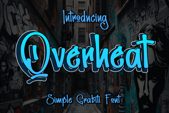 Overheat: A Minimal Typeface for Bold Campaigns