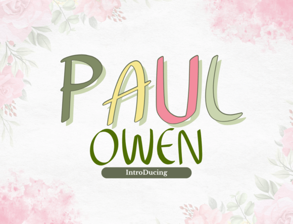 Paulowen: A Script Font for Strong Brand Identity