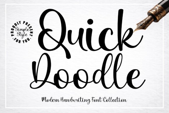 Quick Doodle Font Review for Web Design