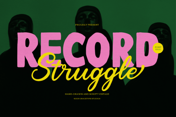 Record Struggle: A Bold Typeface for Marketers