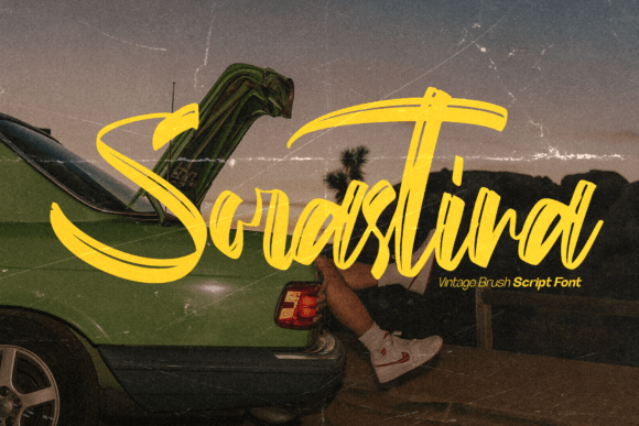 Sorastina Font: A Retro Script for Bold Branding