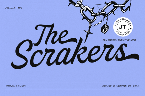 The Scrakers Typeface for Bold Branding