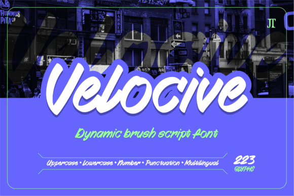 Velocive: A Dynamic Handwritten Font for Fast-Paced Campaigns