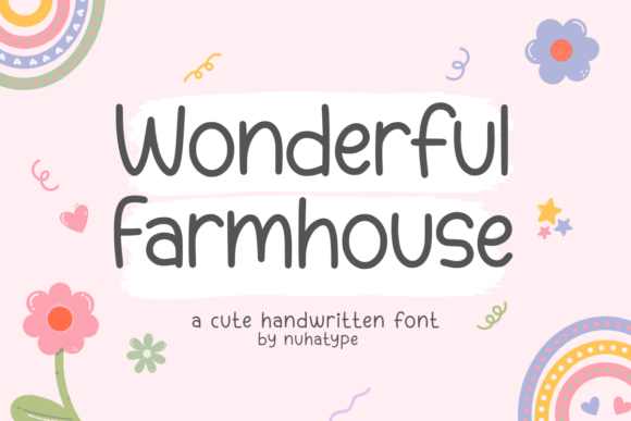 Wonderfulfarmhouse Font for Clear Campaigns
